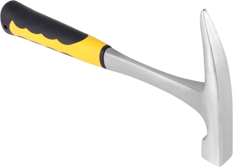 HAKZEON 2 Pcs 32oz Rock Pick Hammer, 12 Inch Steel Geology Rock Hammer, Mason Concrete Chisel for Mining, Geological Prospecting, Camping - Image 4